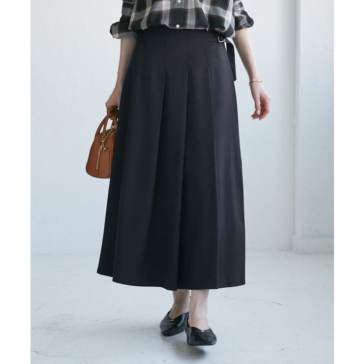 レディハンサムシリーズ ウールライクタックキルトスカート/セットアップ対応 | ROPE' PICNIC | 詳細画像22 