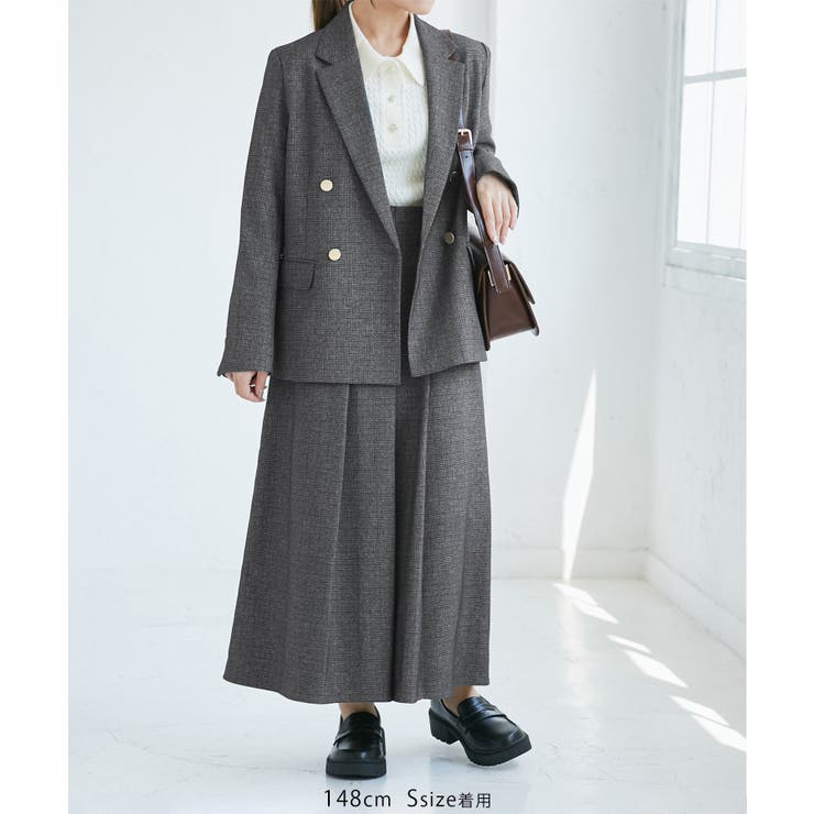 レディハンサムシリーズ ウールライクタックキルトスカート/セットアップ対応 | ROPE' PICNIC | 詳細画像26 