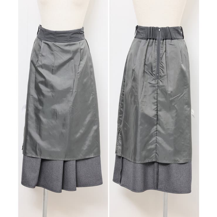 レディハンサムシリーズ ウールライクタックキルトスカート/セットアップ対応 | ROPE' PICNIC | 詳細画像43 