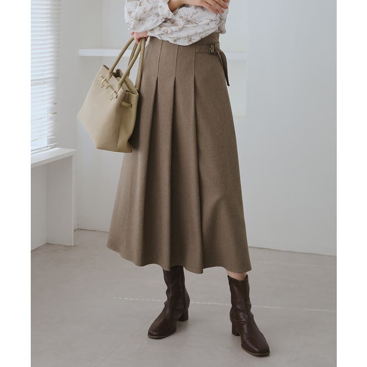 レディハンサムシリーズ ウールライクタックキルトスカート/セットアップ対応 | ROPE' PICNIC | 詳細画像5 