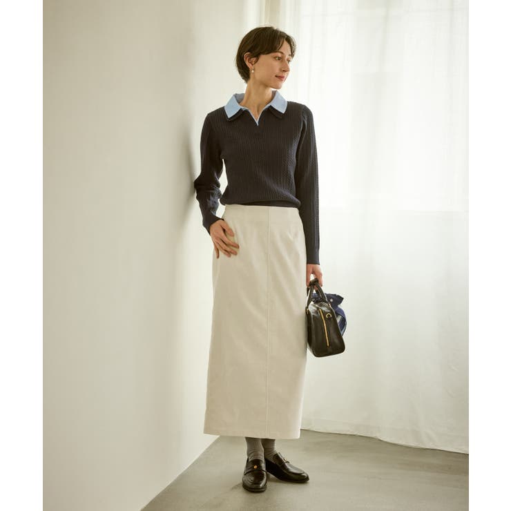 シェニール織アイラインスカート | ROPE' PICNIC | 詳細画像13 