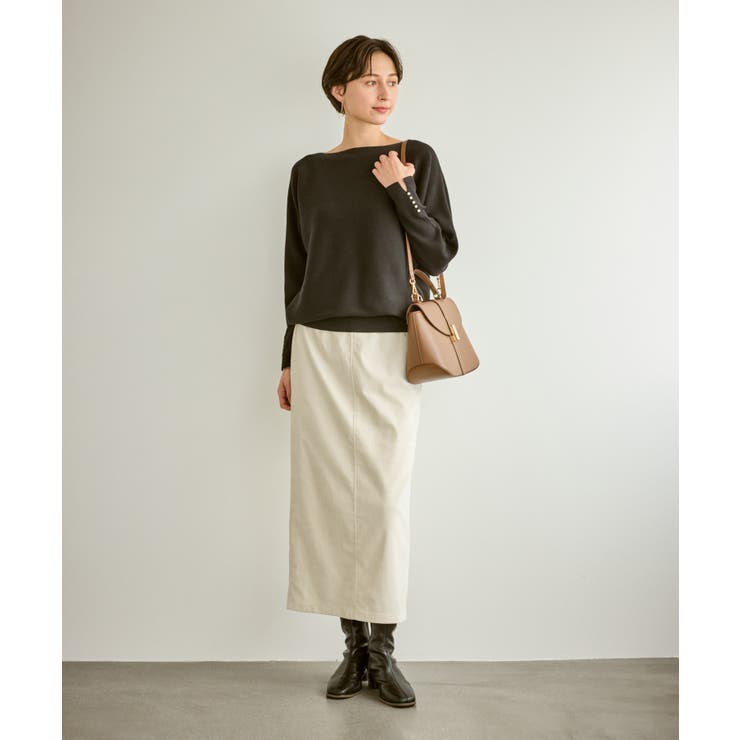 シェニール織アイラインスカート | ROPE' PICNIC | 詳細画像18 