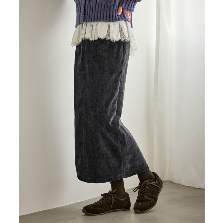 シェニール織アイラインスカート | ROPE' PICNIC | 詳細画像6 