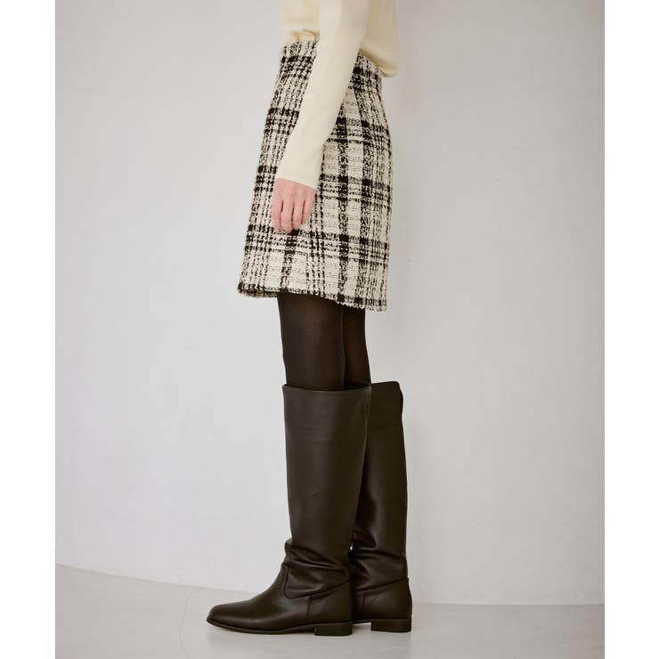 ファンシーツイードチェックミニスカート | ROPE' PICNIC | 詳細画像27 