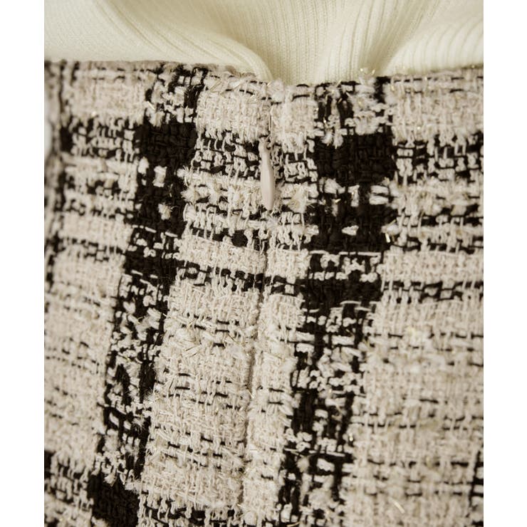 ファンシーツイードチェックミニスカート | ROPE' PICNIC | 詳細画像31 