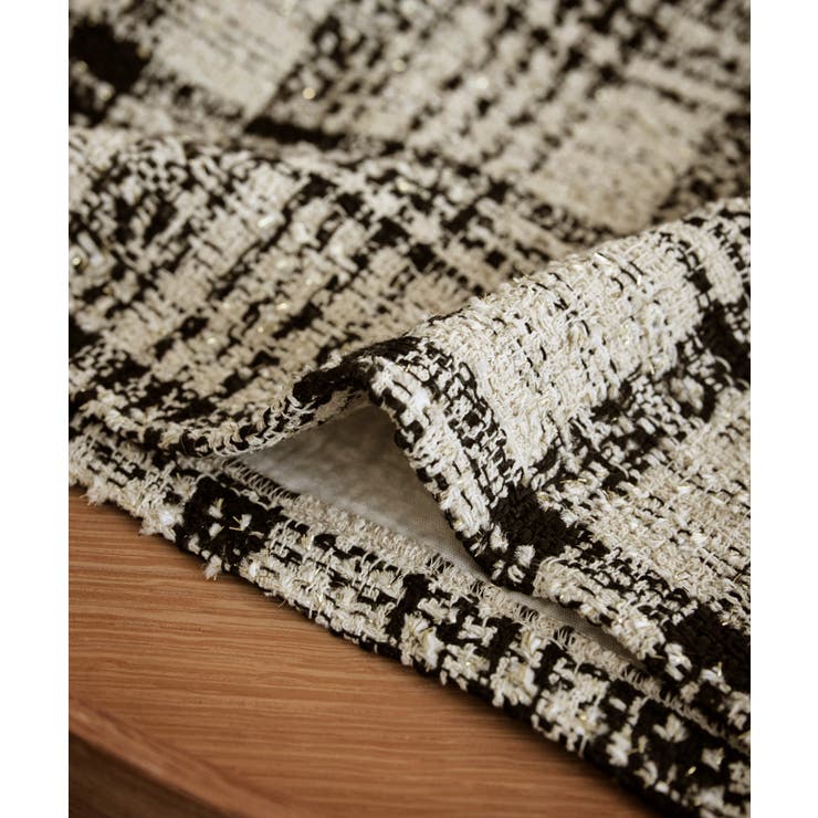 ファンシーツイードチェックミニスカート | ROPE' PICNIC | 詳細画像35 