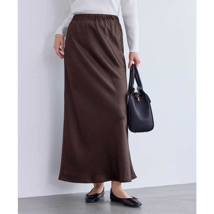 細見えバイアスサテンスカート/イージーケア | ROPE' PICNIC | 詳細画像16 