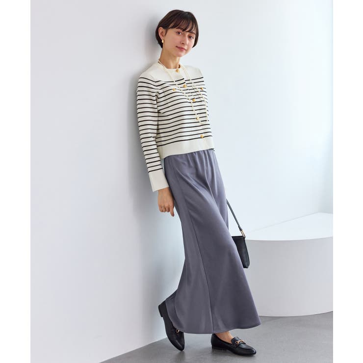 細見えバイアスサテンスカート/イージーケア | ROPE' PICNIC | 詳細画像22 