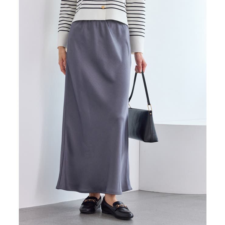 細見えバイアスサテンスカート/イージーケア | ROPE' PICNIC | 詳細画像25 