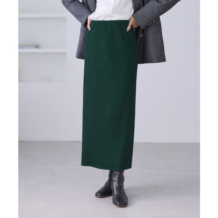 トタンテレコ Iラインリブニットスカート | ROPE' PICNIC | 詳細画像18 