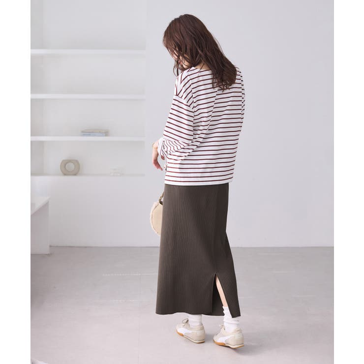 トタンテレコ Iラインリブニットスカート | ROPE' PICNIC | 詳細画像27 