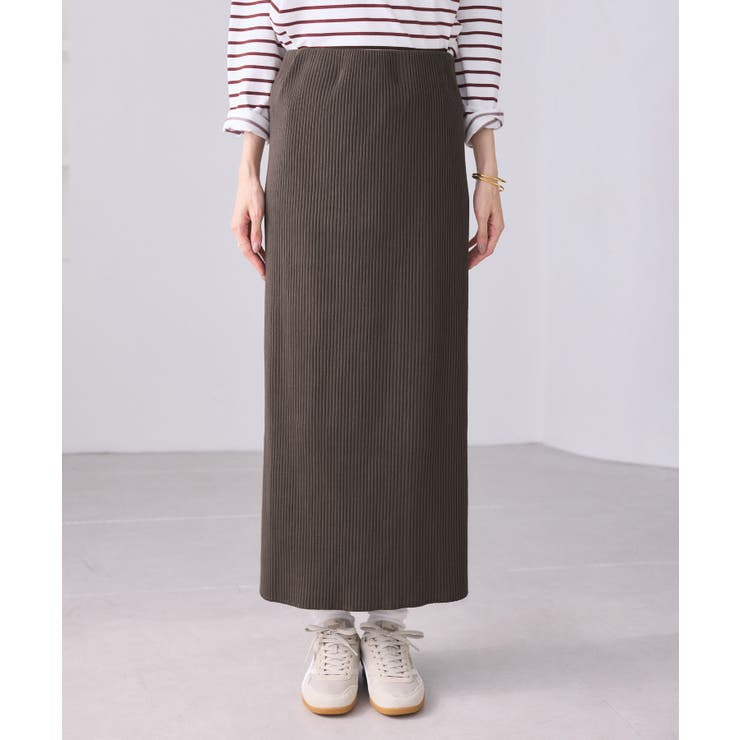 トタンテレコ Iラインリブニットスカート | ROPE' PICNIC | 詳細画像35 