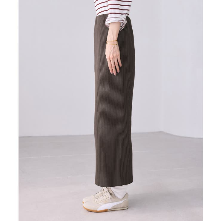 トタンテレコ Iラインリブニットスカート | ROPE' PICNIC | 詳細画像36 