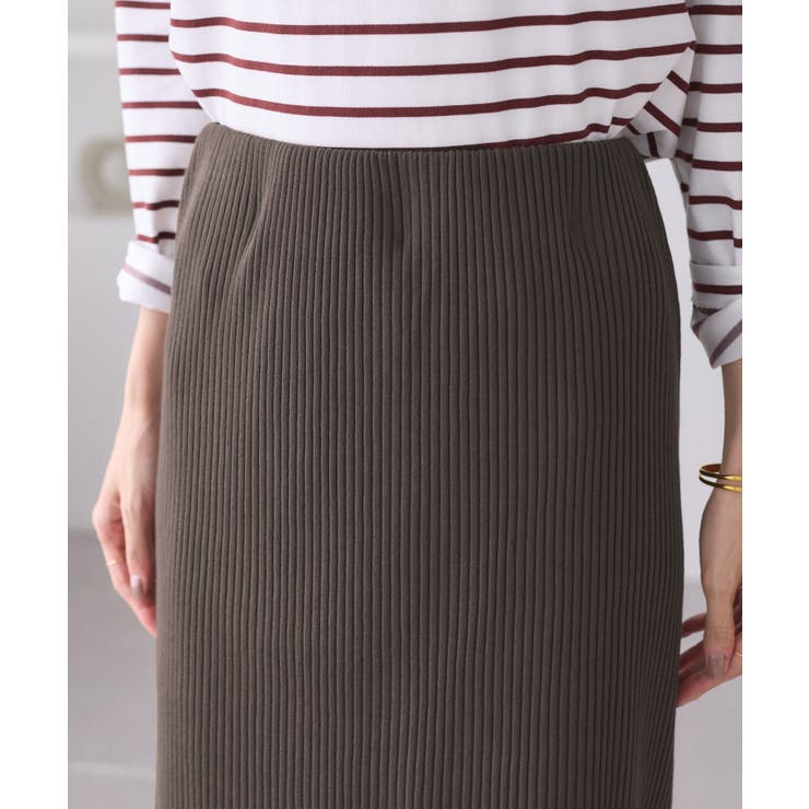 トタンテレコ Iラインリブニットスカート | ROPE' PICNIC | 詳細画像38 