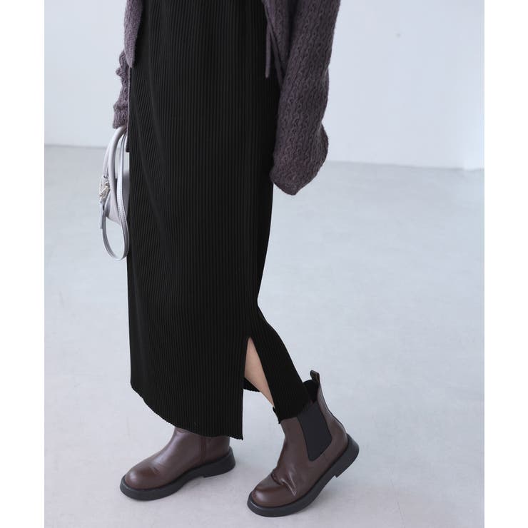 トタンテレコ Iラインリブニットスカート | ROPE' PICNIC | 詳細画像52 