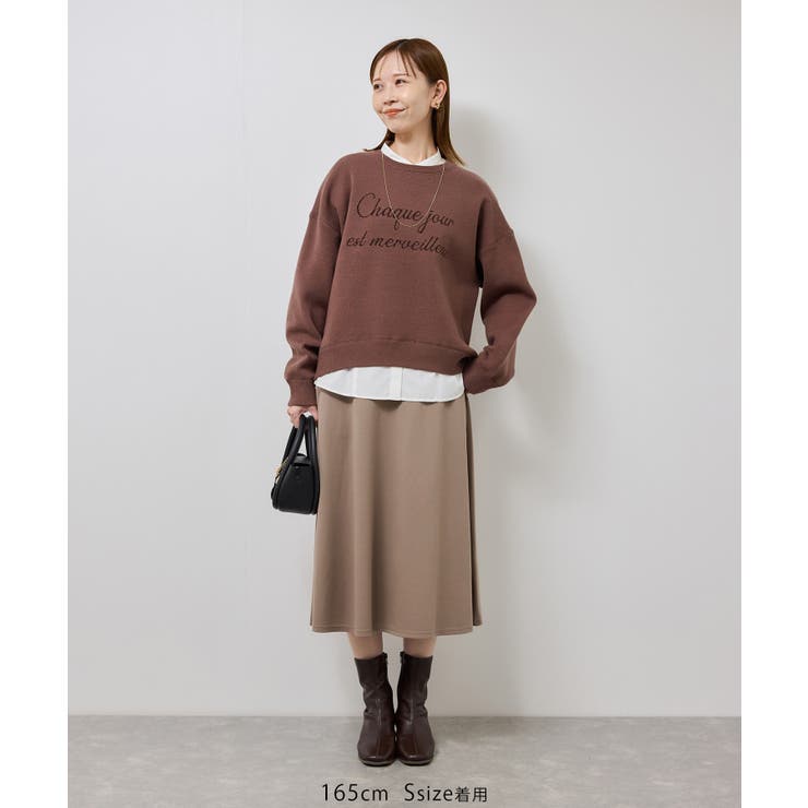 ポンチフレアイージースカート/セットアップ対応 | ROPE' PICNIC | 詳細画像19 