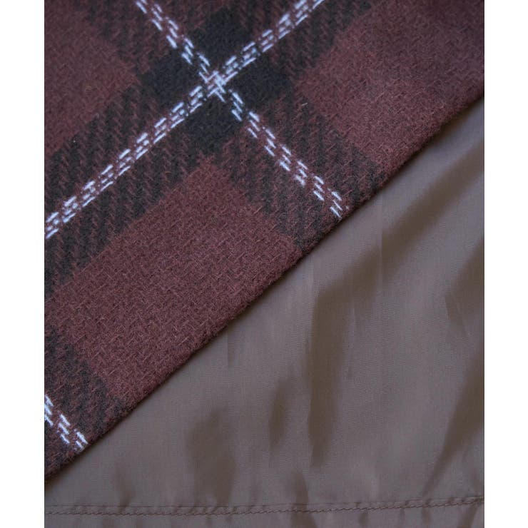 【WEB限定】coffeeチェックアイラインスカート | ROPE' PICNIC | 詳細画像10 