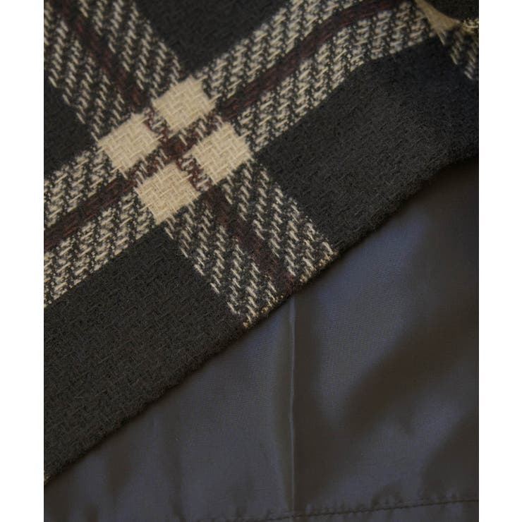 【WEB限定】coffeeチェックアイラインスカート | ROPE' PICNIC | 詳細画像9 