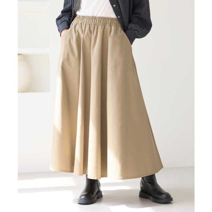 【Dickies】コットンダンプサーキュラーイージースカート | ROPE' PICNIC | 詳細画像1 