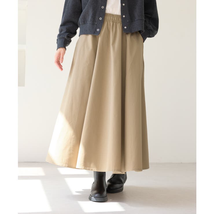 【Dickies】コットンダンプサーキュラーイージースカート | ROPE' PICNIC | 詳細画像2 