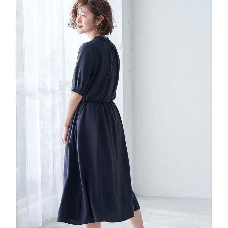 ボウタイ風タックワンピース 品番 Rpcw Rope Picnic ロペ ピクニック のレディースファッション通販 Shoplist ショップリスト