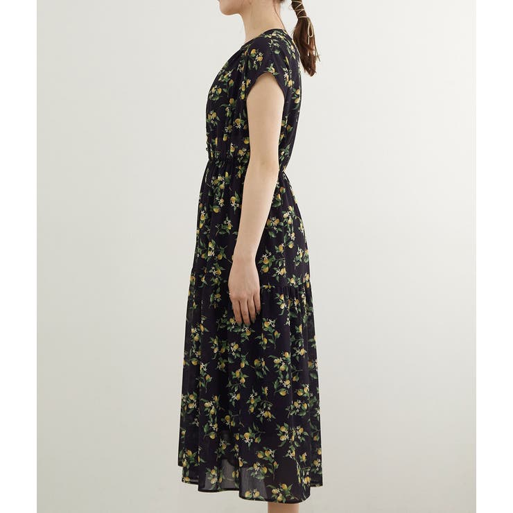 レモンプリントティアードワンピース 品番 Rpcw Rope Picnic ロペピクニック のレディースファッション通販 Shoplist ショップリスト