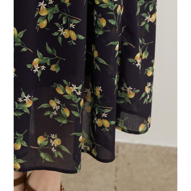 レモンプリントティアードワンピース 品番 Rpcw Rope Picnic ロペピクニック のレディースファッション通販 Shoplist ショップリスト