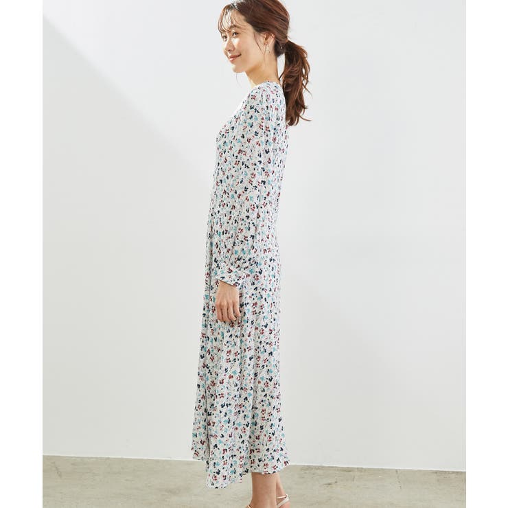リンクコーデ フラワープリントワンピース 品番 Rpcw Rope Picnic ロペピクニック のレディースファッション通販 Shoplist ショップリスト