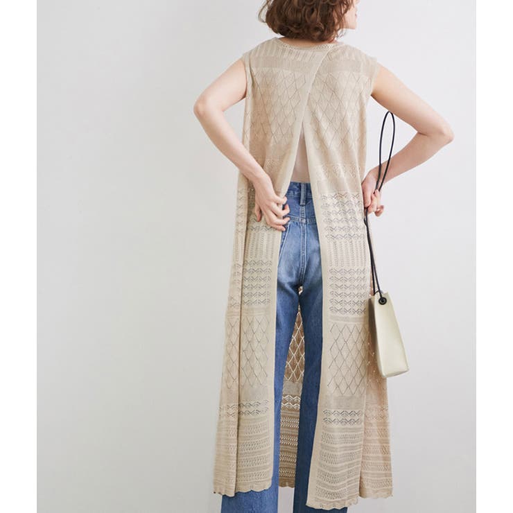 リンクコーデ 透かし柄ロングワンピース 品番 Rpcw Rope Picnic ロペピクニック のレディースファッション通販 Shoplist ショップリスト