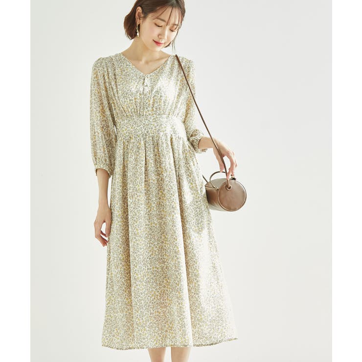 リンクコーデ 花柄ワンピース 品番 Rpcw Rope Picnic ロペピクニック のレディースファッション通販 Shoplist ショップリスト