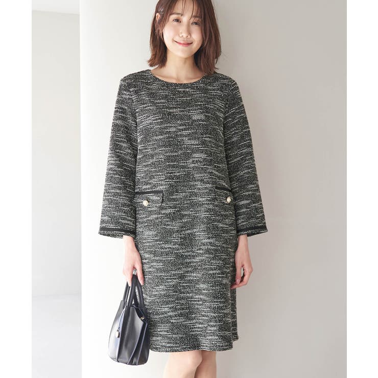 ツイードワンピース | ROPE' PICNIC | 詳細画像1 