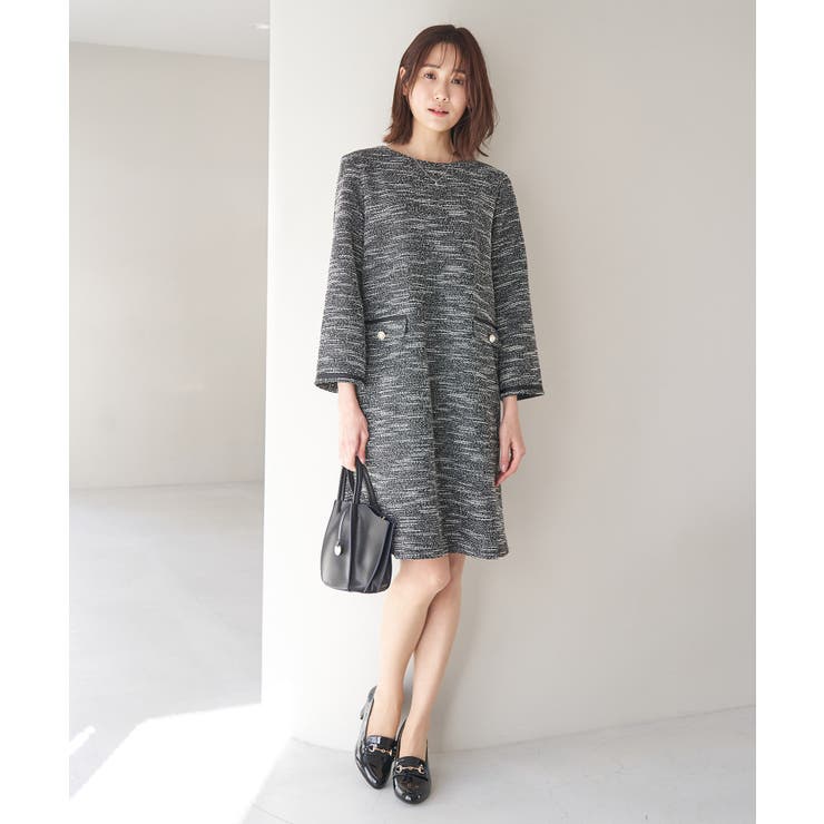 ツイードワンピース | ROPE' PICNIC | 詳細画像2 