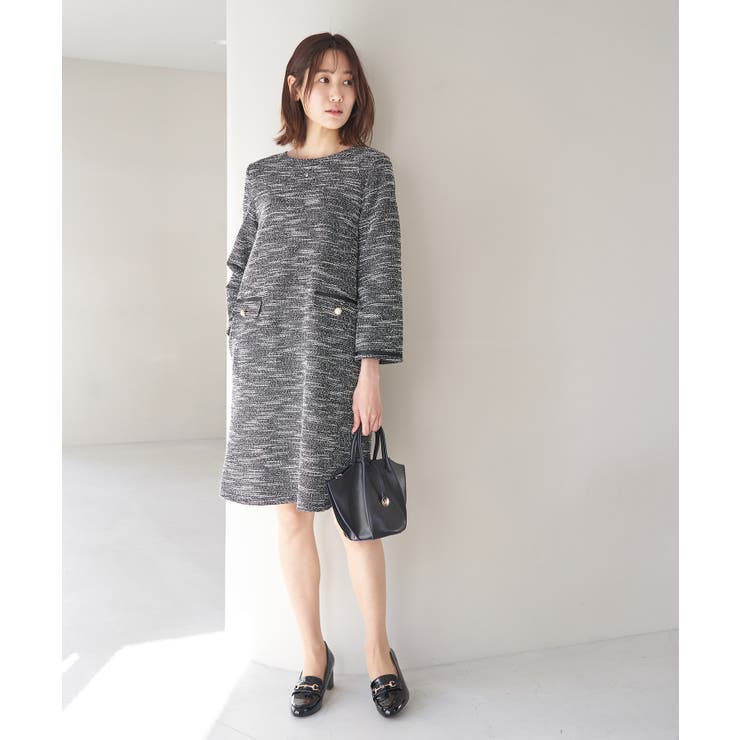 ツイードワンピース | ROPE' PICNIC | 詳細画像4 