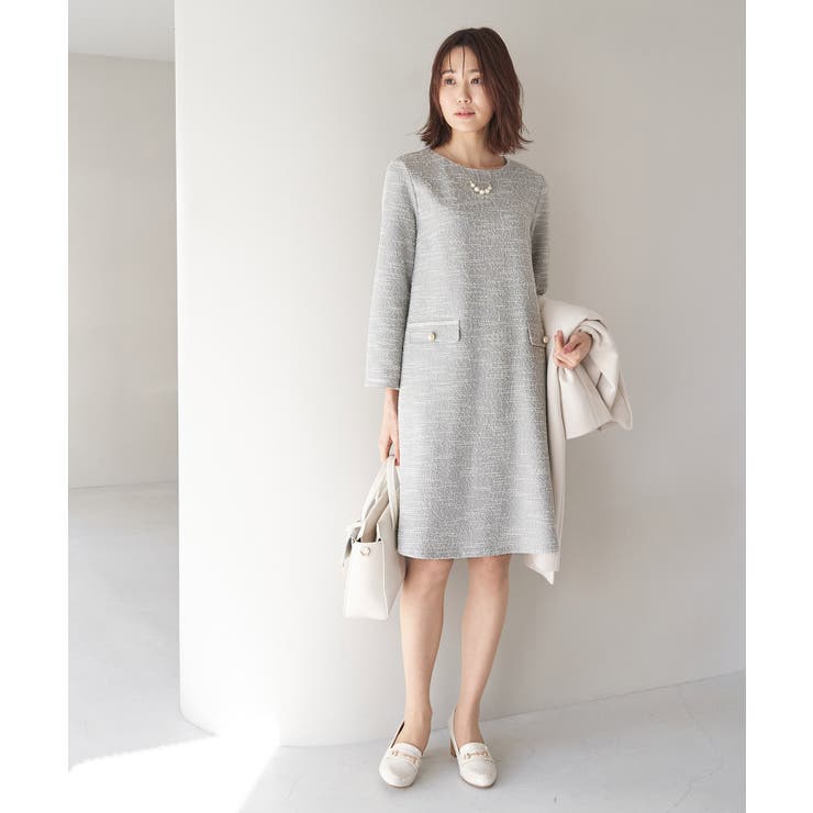 ツイードワンピース | ROPE' PICNIC | 詳細画像6 