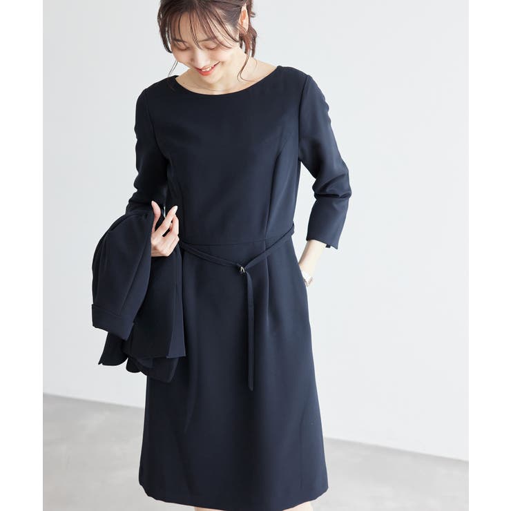 セットアップ対応 9分丈ワンピース[品番：RPCW0034904]｜ROPE