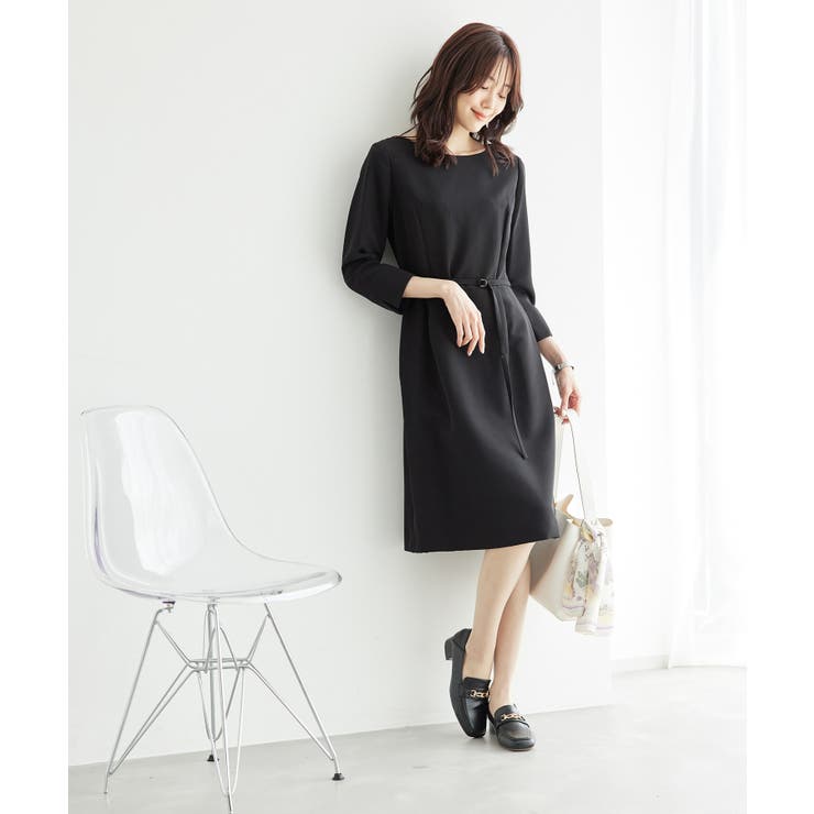 yaiさま専用ページストレッチワンピース ストレッチジョーゼットワンピース（5316140500） | ADORE