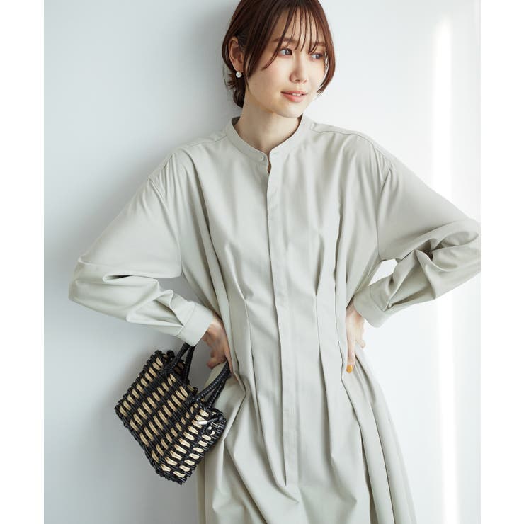 ウエストタックワンピース[品番：RPCW0042064]｜ROPE'  PICNIC（ロペピクニック）のレディースファッション通販｜SHOPLIST（ショップリスト）