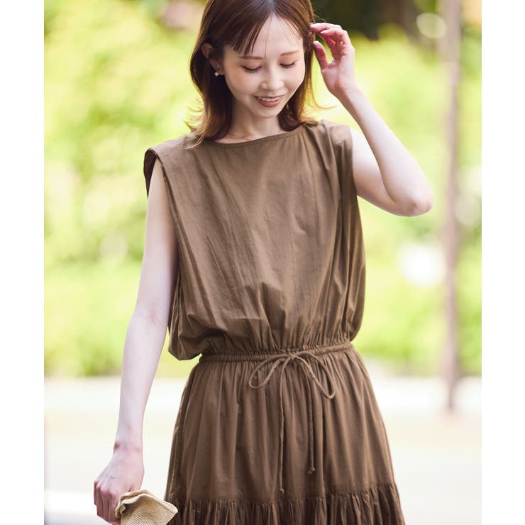 コットンボイルティアードワンピース | ROPE' PICNIC | 詳細画像11 