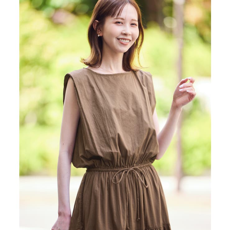 コットンボイルティアードワンピース | ROPE' PICNIC | 詳細画像12 