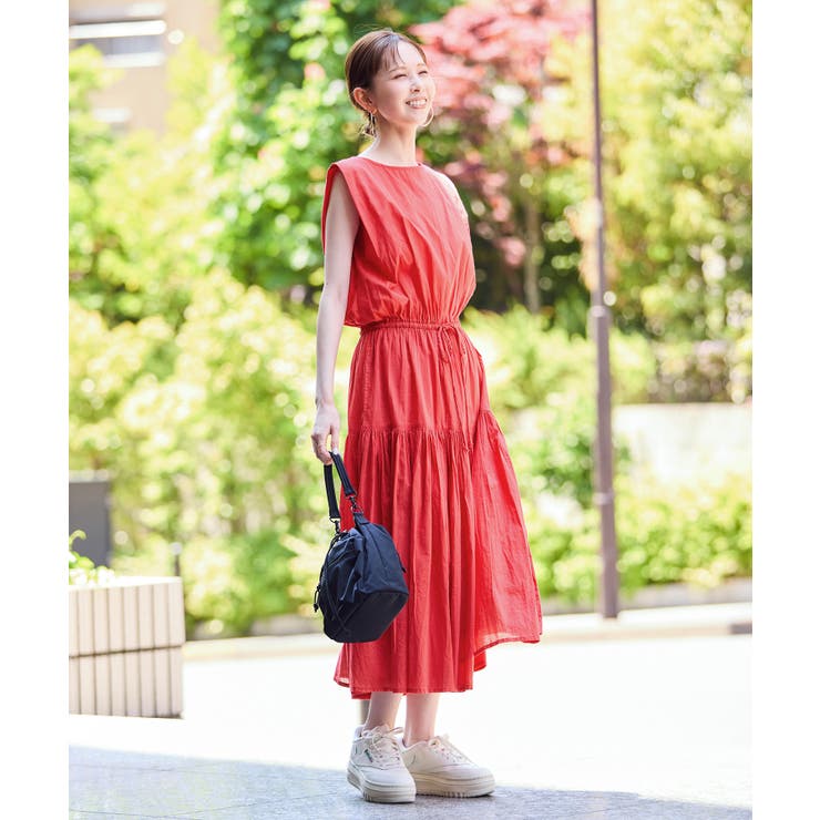 コットンボイルティアードワンピース | ROPE' PICNIC | 詳細画像14 