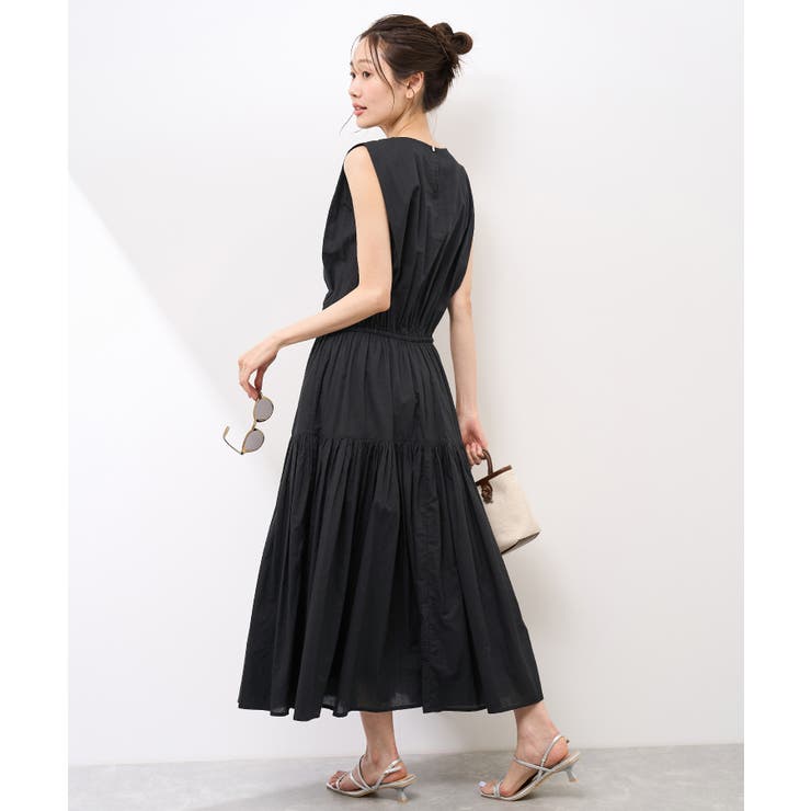 コットンボイルティアードワンピース | ROPE' PICNIC | 詳細画像22 