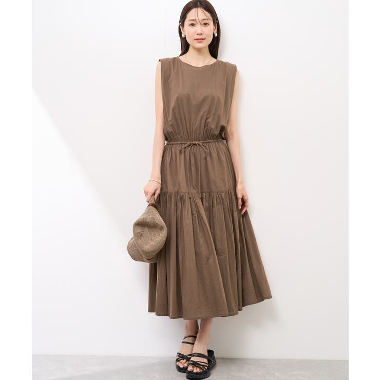 コットンボイルティアードワンピース | ROPE' PICNIC | 詳細画像23 