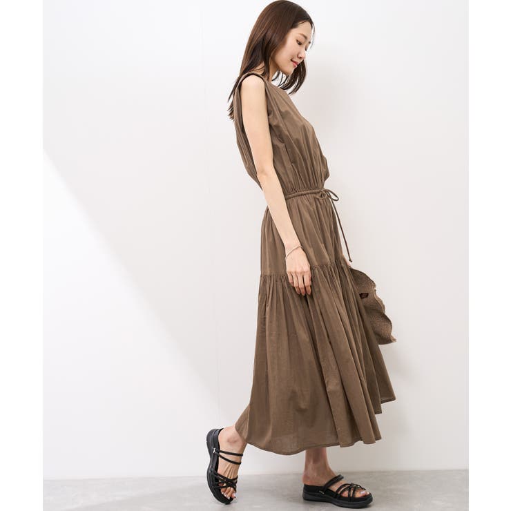 コットンボイルティアードワンピース | ROPE' PICNIC | 詳細画像25 