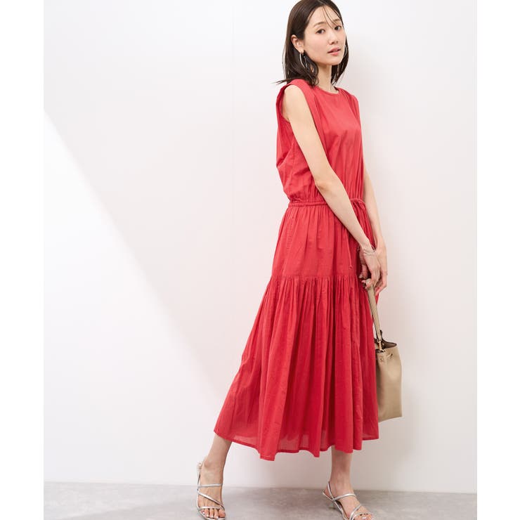 コットンボイルティアードワンピース | ROPE' PICNIC | 詳細画像28 