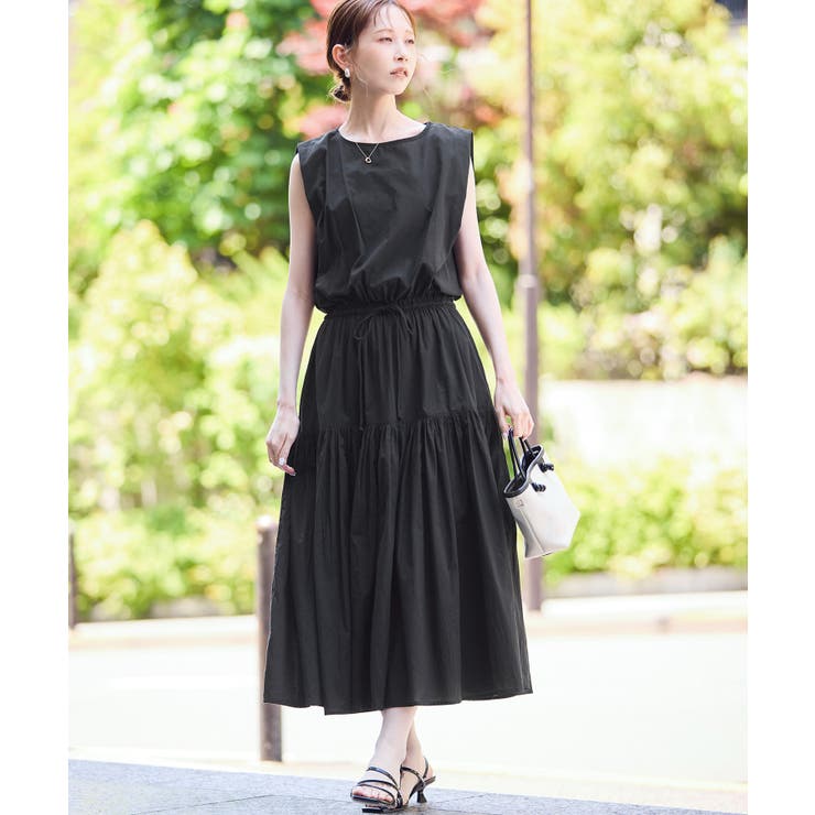 コットンボイルティアードワンピース | ROPE' PICNIC | 詳細画像3 