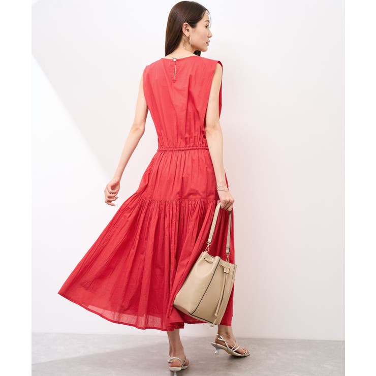 コットンボイルティアードワンピース | ROPE' PICNIC | 詳細画像30 