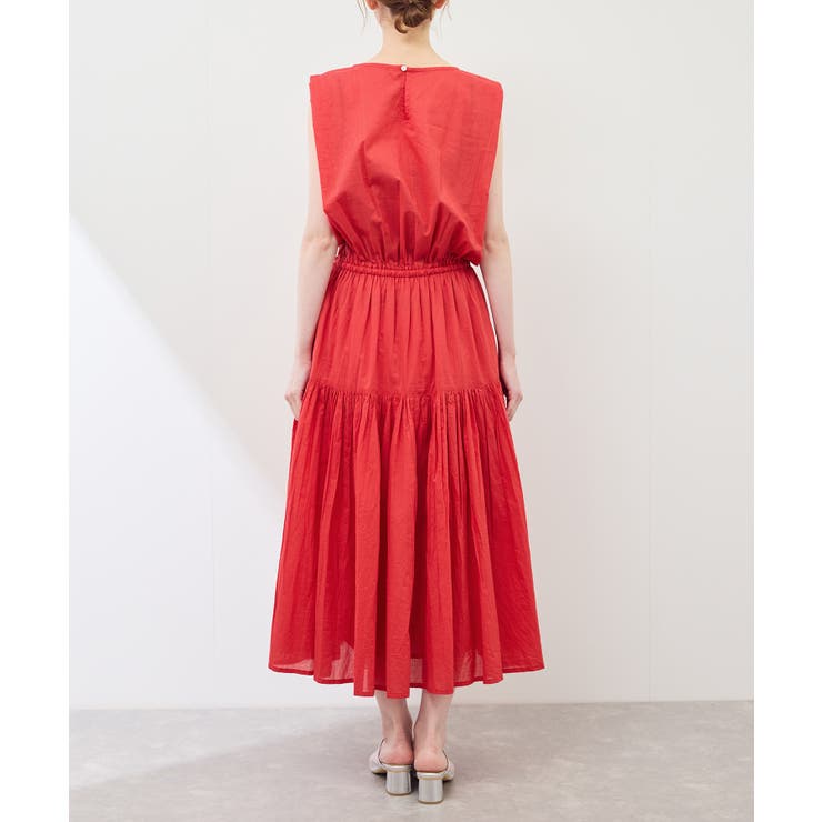 コットンボイルティアードワンピース | ROPE' PICNIC | 詳細画像33 