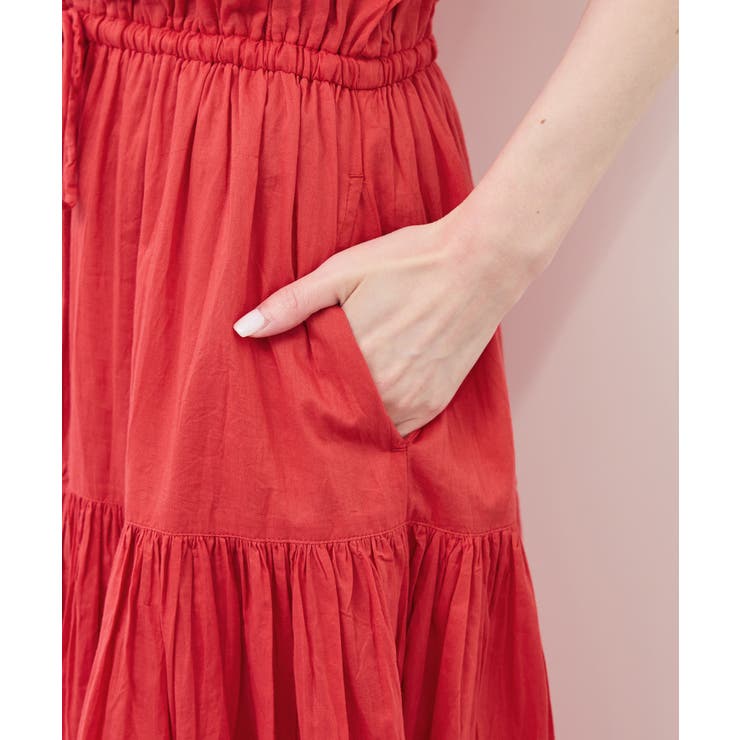 コットンボイルティアードワンピース | ROPE' PICNIC | 詳細画像39 
