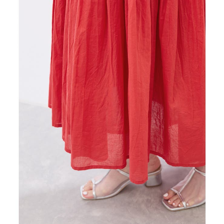 コットンボイルティアードワンピース | ROPE' PICNIC | 詳細画像40 