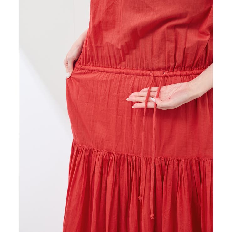 コットンボイルティアードワンピース | ROPE' PICNIC | 詳細画像42 